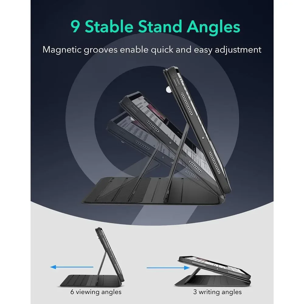 ESR for iPad Pro 13 Inch Case (M5/M4) 2025/2024, Rotating Case with Removable Ma - Picture 4 of 13